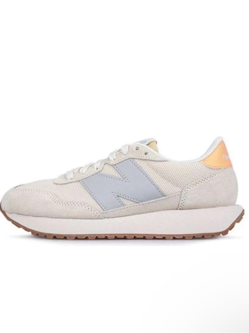 New Balance 237 Sneakers Cream, Angora & Light Mango Retro Runner W 6.5